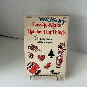 Easy to make holiday fun things book